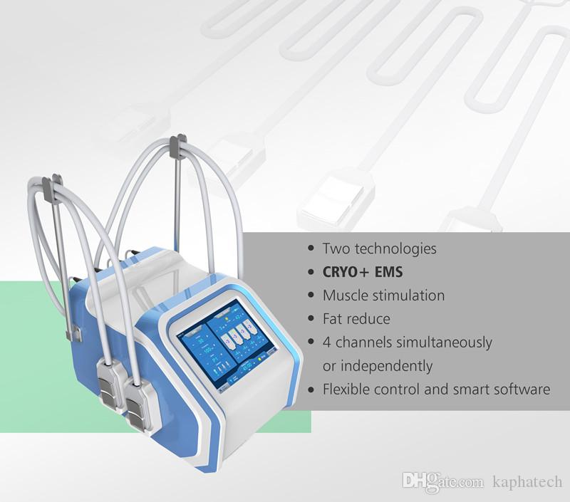 100V Four Applicators Cryolipolysis Fat Freeze Slimming Machine