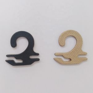 28x28mm Cardboard Hooks Paper Hanger Hooks 1.5mm Thickness For Sock Packaging