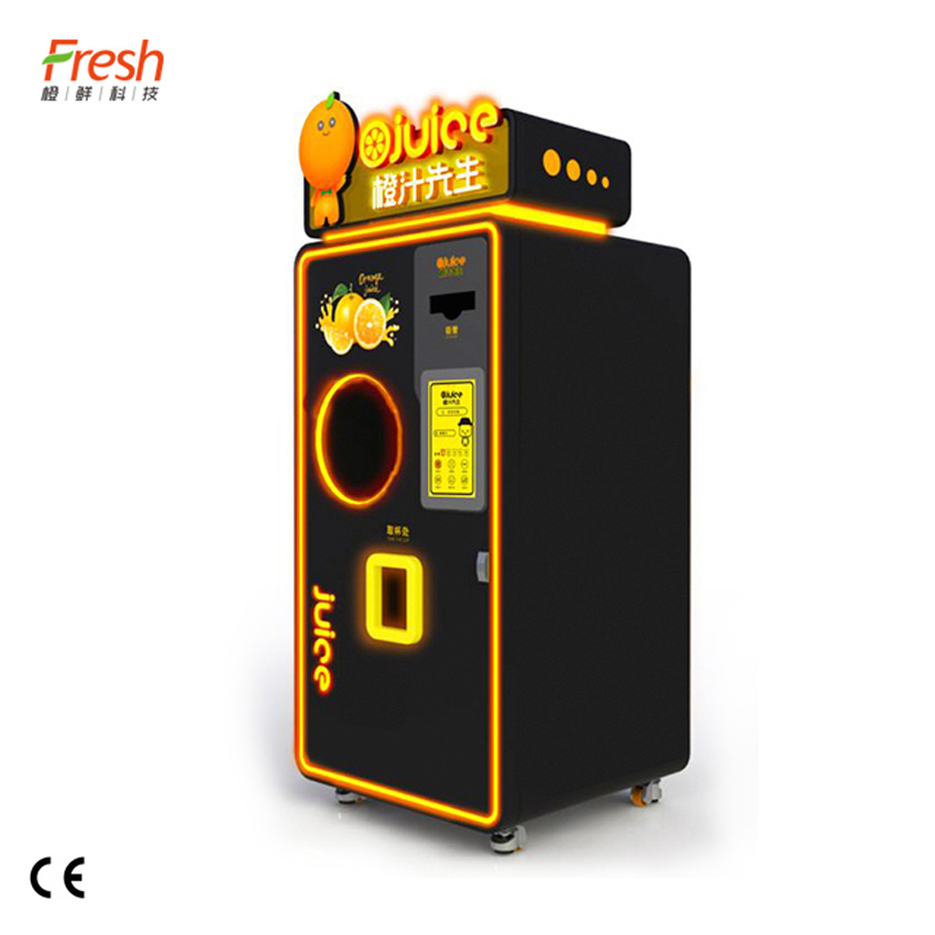 Automatic Professional Orange Juicer Machine For Supermarket Mall School