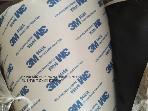 9448A 3M Heat Resistant Acrylic Double Sided Adhesive Tape , Translucent Non
