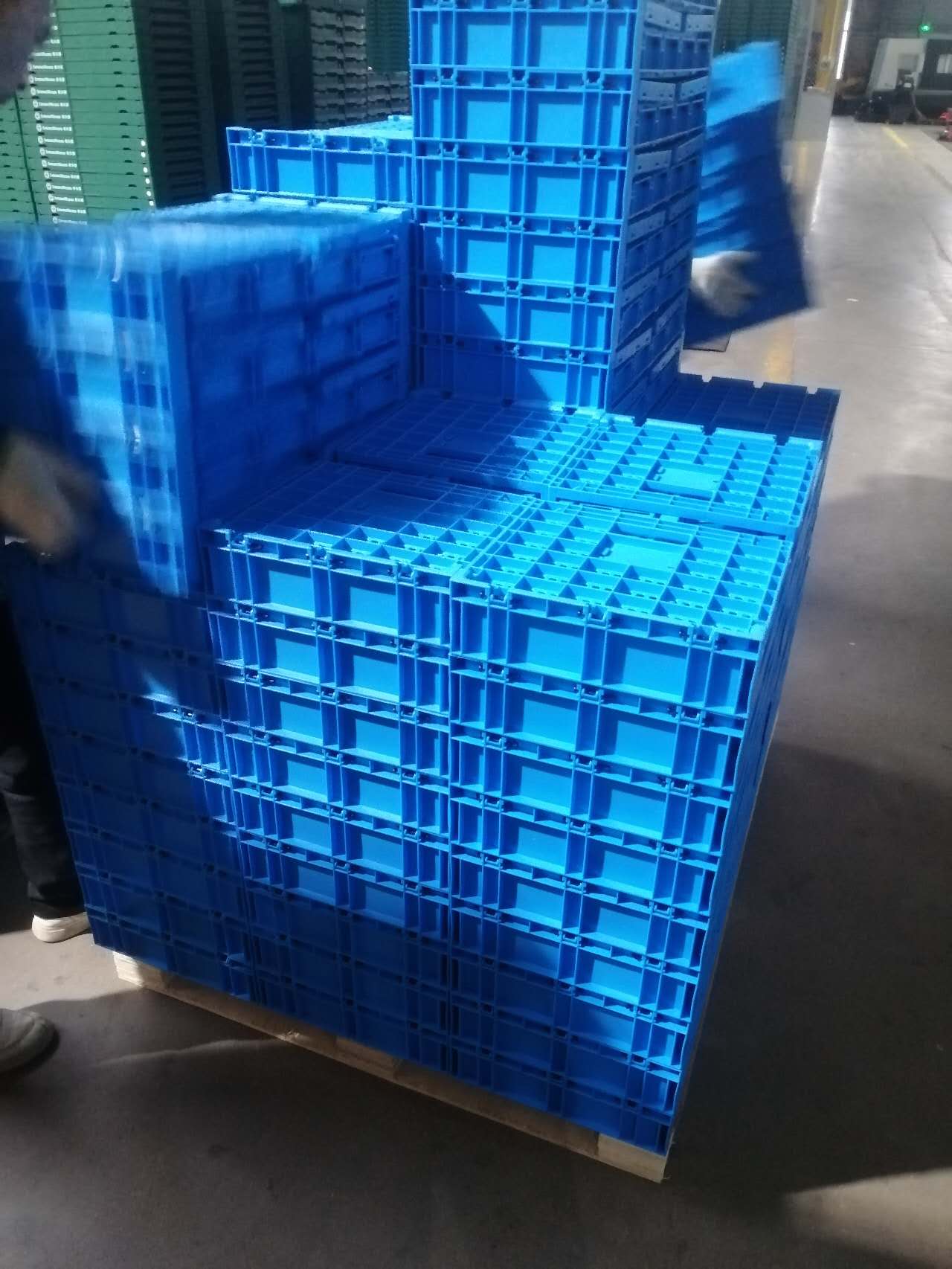 Foldable and Collapsible Egg Crate Meshy Box for Convenient Egg Transportation Solutions