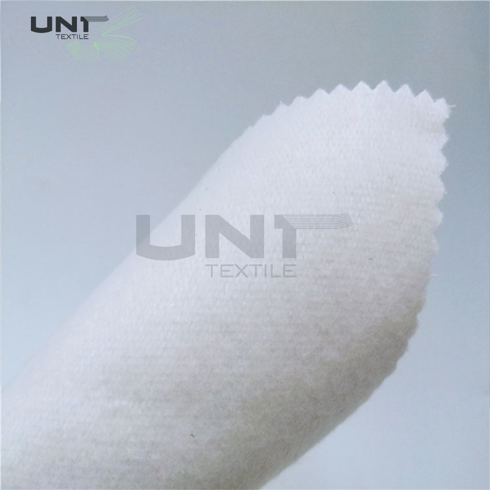 380gsm Wool Polyester Necktie Interlining Fabric Double Brushed