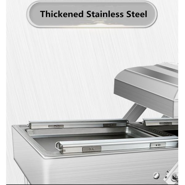 Electric Driven DZ-400 2SB Semi Automatic Fish Meat Vegetable Vacuum Packing Machine