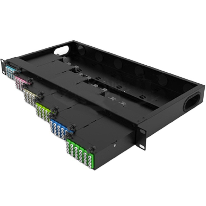  144-Core 1U Rackmount Full Load MPO-LC/APC Fibre Distribution Frame for Fibre Management Manufactures