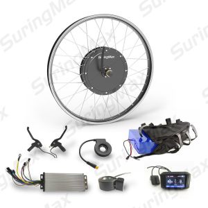 72v3000w high torque brushless hub dc motor ebike kit with brake sensor and tft