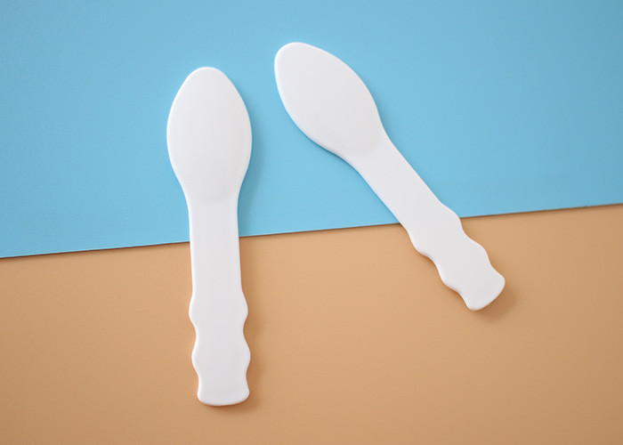 7cm Particular Makeup Plastic Spatula Spoon For Paste Clay