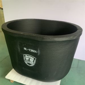 High Purity black Silicon Carbide Crucible Premium Ensuring Consistent