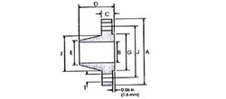 Steel Flanges, Weld Neck Flanges / ASTM A 182 Stainless Steel WN RF Flanges ASTM A 182, GR F1, F11, F22, F5, F9, F9