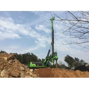 125 KN.M Max Torque KR125A Rotary Driling Rig for 37 m Interlocking Kelly Bar