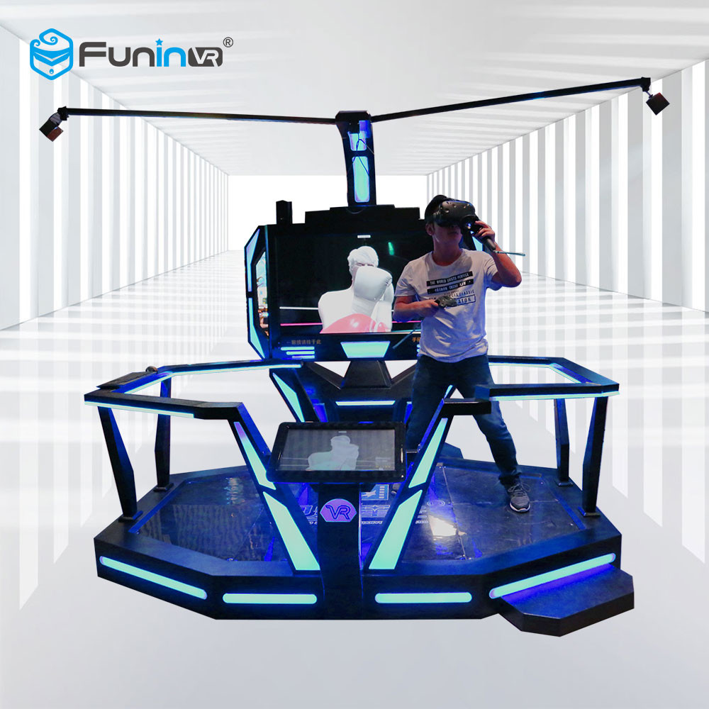 9D VR Space Walk Virtual Reality Platform Simulator With 55 Inch HD Displayer