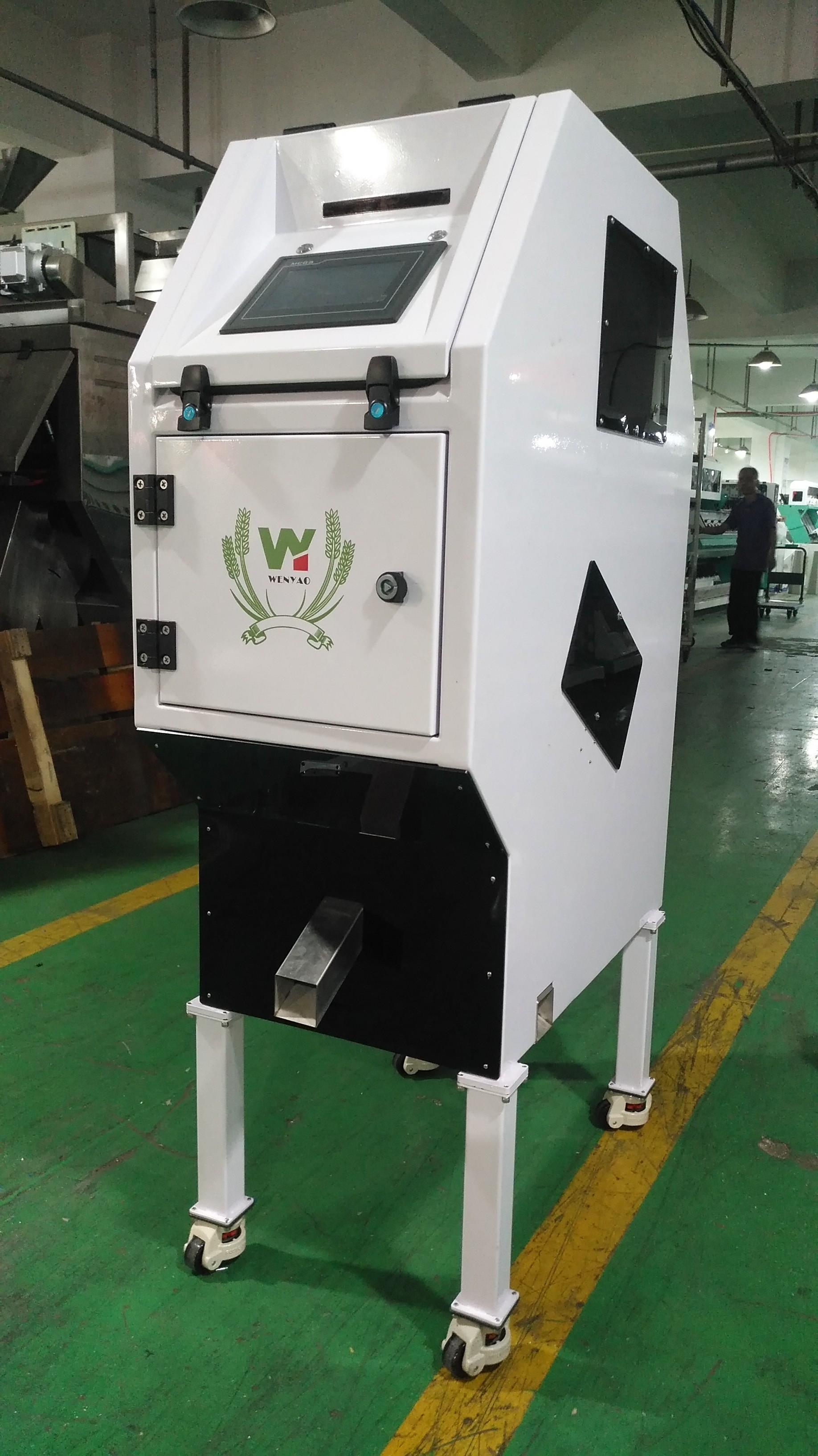 Multifunctional Ccd Coffee Bean Color Sorter Automatic Computing