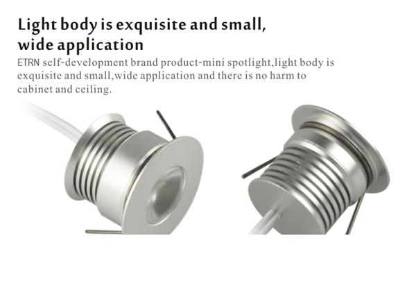 ETRN Brand 4Wx6 Round MINI LED Downlights Cabinet Light Spotlights Ceiling