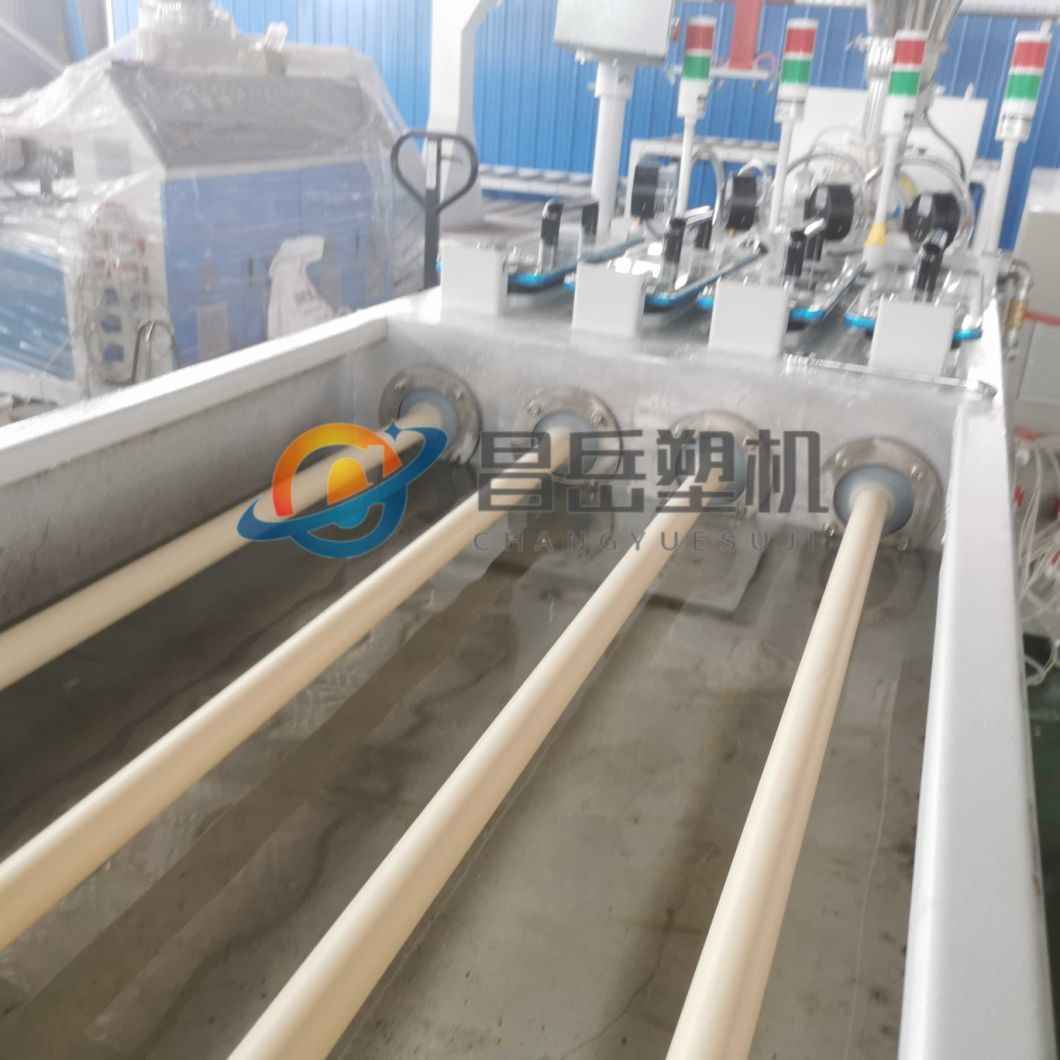 Single Screw HDPE/PPR/PP/PE Pipeplastic Extruder Machine