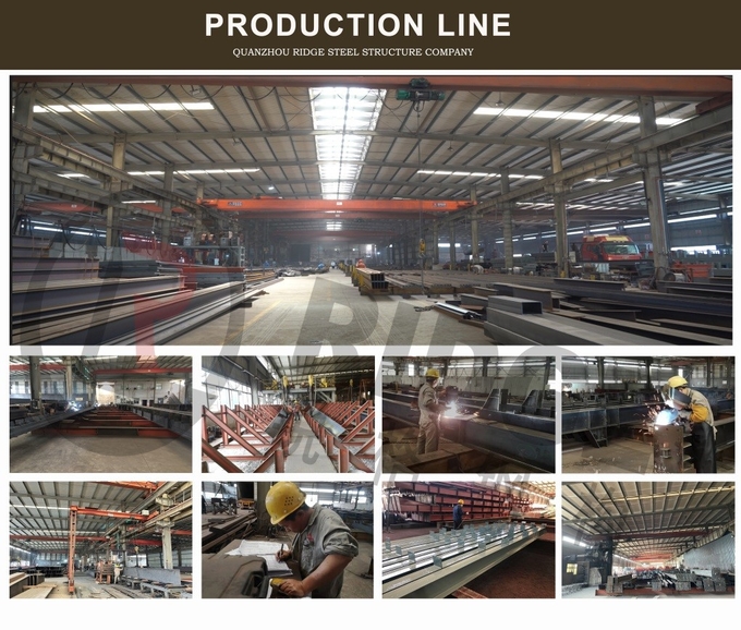 Industrial Building Steel Structure Fire Resistant Steel Structure Warehouse