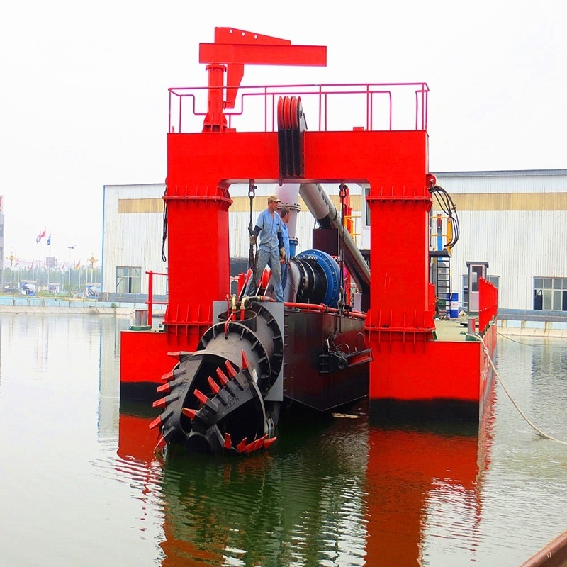 Hydrauliy Diesel Engine Equipment 10/12/14/16/18/20/24/26 Inch Gold Dredge/D Boat /River Dredge Cutter Suction River Sand Dredger with Cutter Head Machinery