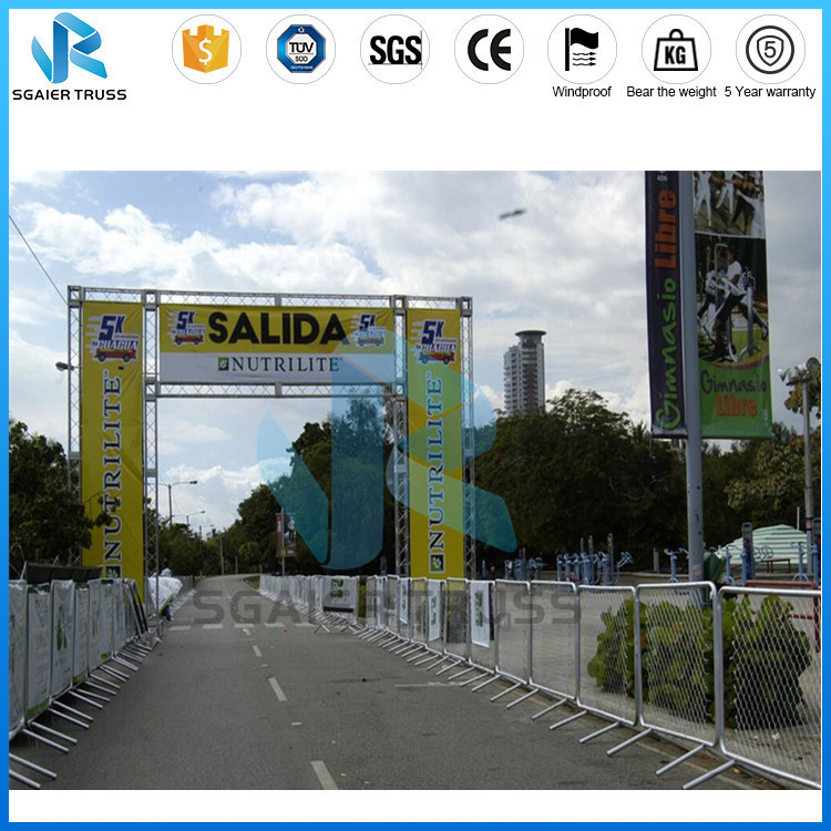 6061 T6 Aluminum Alloy 1200mm Car Exhibition Truss