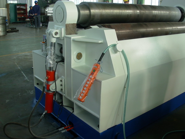 Four Roller Hydraulic Plate Rolling Machines CNC Sheet Bending