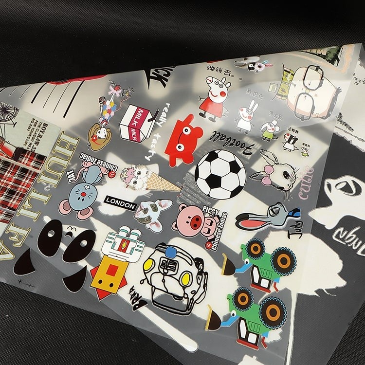 Skin Friendly Heat Transfer Vinyl Sticker For Children Clothes