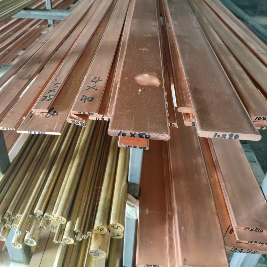 C11000 Copper Round Bar CU-ETP Diameter 3 - 50mm Custom Any Length