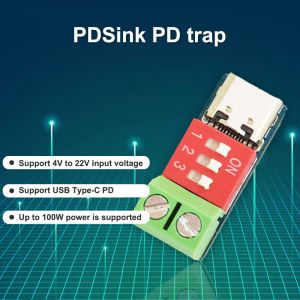 USB-C Power Delivery Trigger Boost Module PD QC Decoy Board USB Type-c to 12v