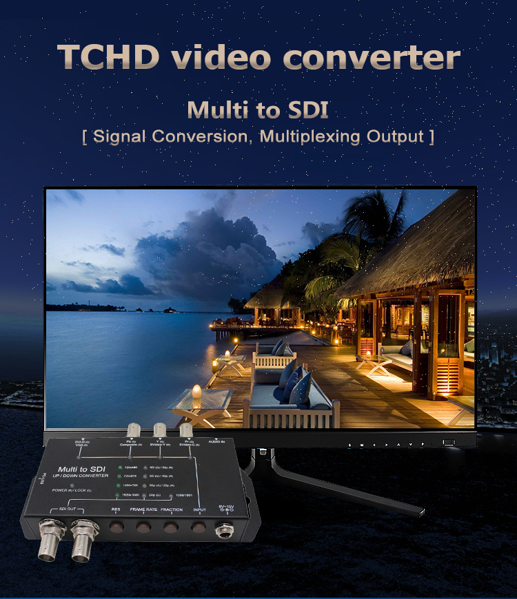 VGA To SDI Format Conversion Converter Xnxx Video Converter Tool Up / Down Scaling