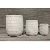 Buy cheap Round Fiber Clay Planter for Indoor and Outdoor Use from wholesalers