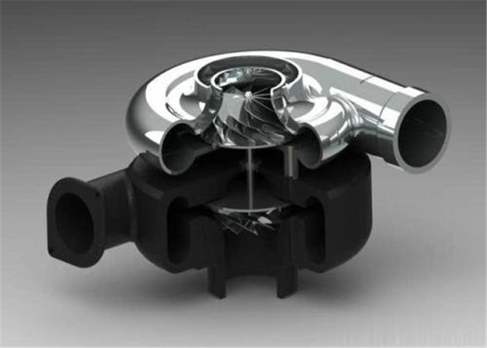 OEM Body Turbo Parts , Ductile Iron Casting Parts 180-210HB High Efficiency