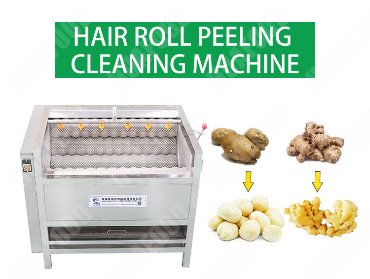 Palm Dates Washing And Peeling Machine Sugar Cane Cleaning Machine