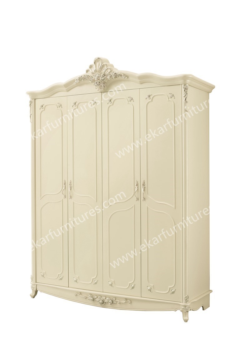 Palace Style Bedroom Set Wardrobe Cabinet Design 603-1