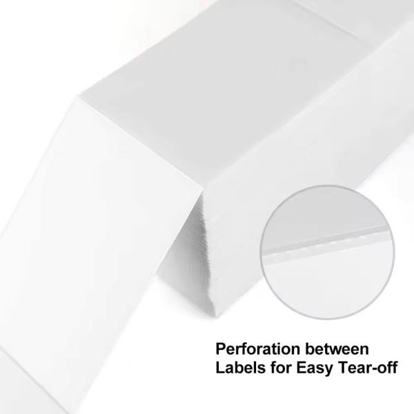 Customized Direct Thermal Paper Sticker Label Rolls Barcode Shipping Printer