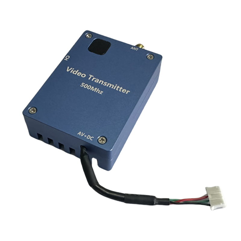 2W Wireless Analog VTX VRX 12V DC 500-600Mhz FPV Drone Video Transmitter with 8 Channels and Wireless Video Transmission