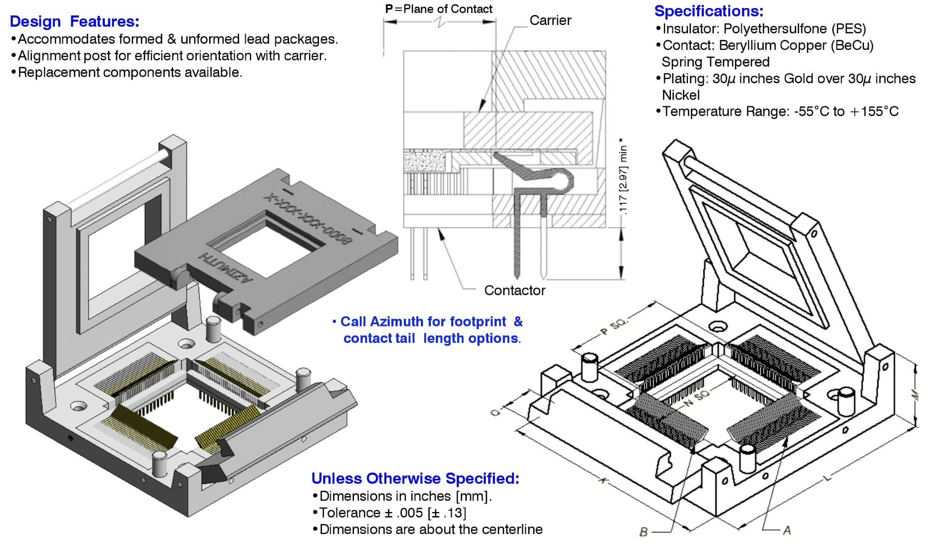 Quad Flat Pack - Carrier and Contactor 6155-1 Take Your Business to the Next Level with Contactor and Durable