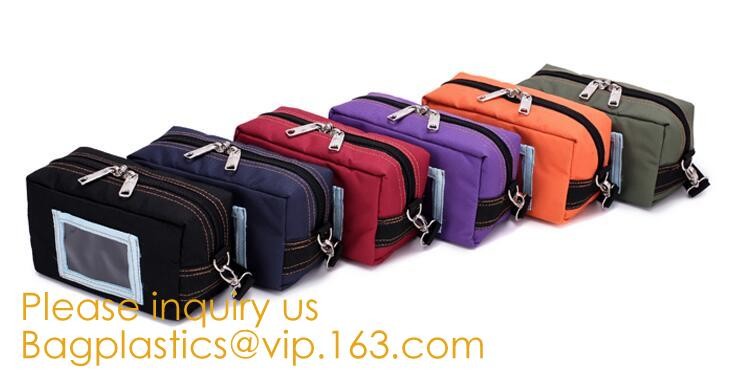 Bank Security Money Bags Tamper-Proof Tape Bank Cash Money Fabric Bag,Courier Safe Customized Security Pocket Bank Depos
