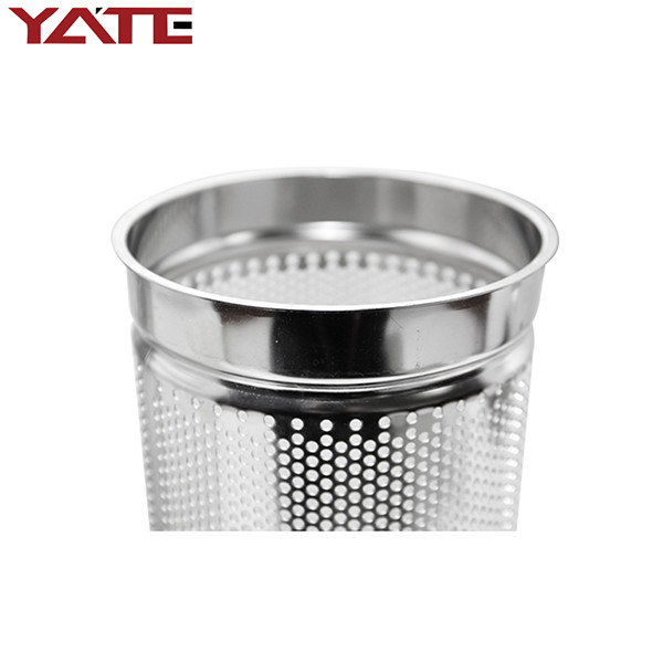 Ss304 316l Stainless Steel Filter Baskets Strainer Sintered SS Filter Cartridges