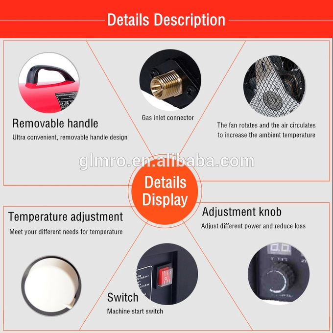 10KW Industrial Gas Heater, Electrical Heaters