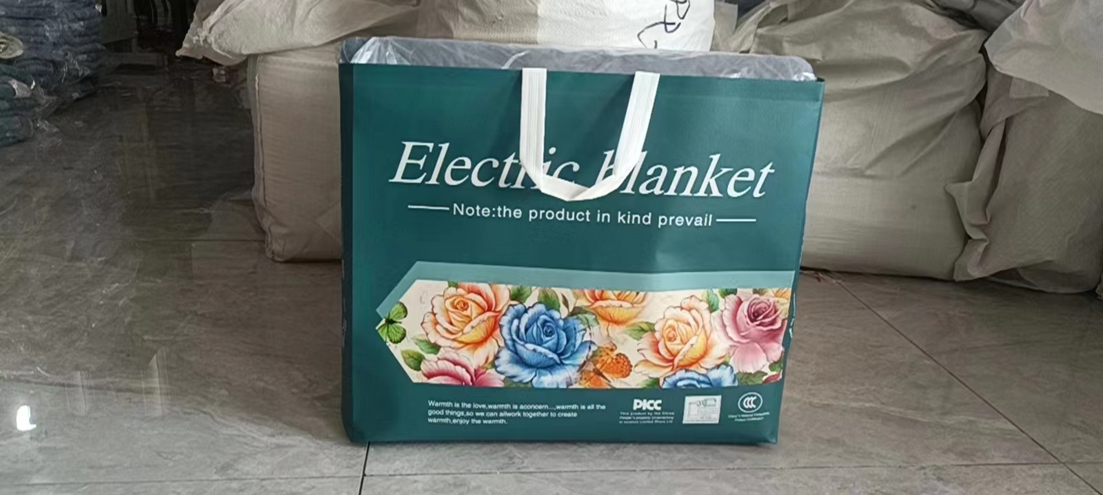 Double Side Flannel Electric Blankets Fabric Warming Non Woven