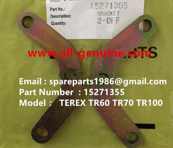 TEREX 15271355 BRACKET OFF HIGHWAY NHL DUMP TRUCK TR35 TR50 TR60 TR100 3305B