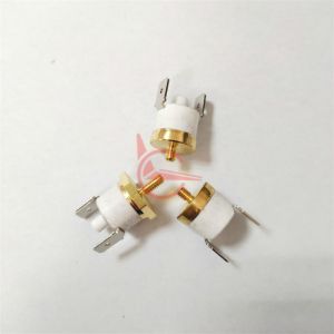 China Taiwan LC KSD301 Manual Reset Bimetal Thermostat with Screw Head Ceramic Case for Toaster on sale