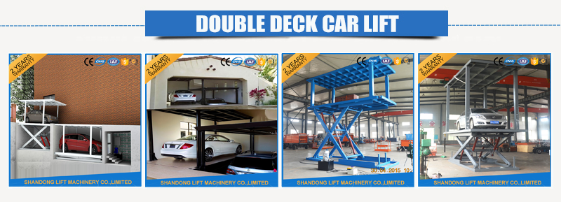 5T 3M Garage Car Elevator Lift Underground Vertical Car Parking System
