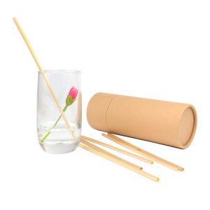 Durable Thick Paper Drinking Straws Reusable  FDA Approved No Pulluting