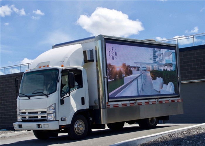 2R1G1B 16mm Mobile Truck LED Display 256*128mm Module For Events