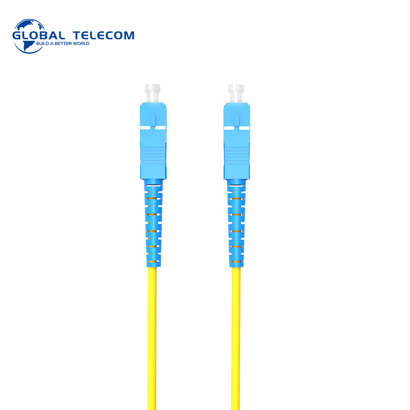 3.0mm Sc To Sc Patch Cable High Return Loss Duplex EN 50173 1 Standards