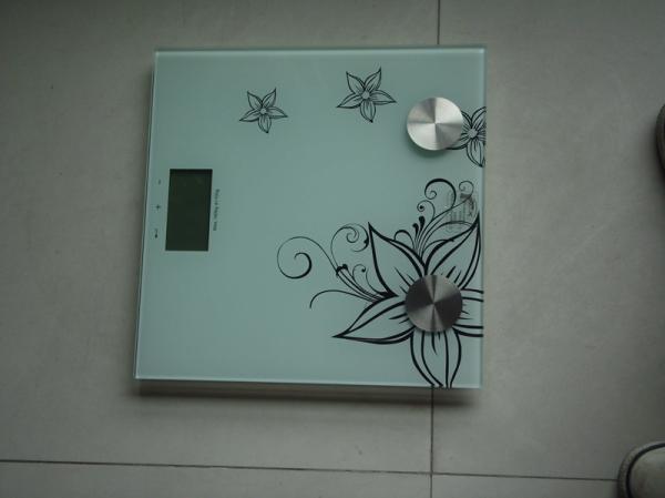 High precision 6mm tempered glass Digital Body Fat Scales