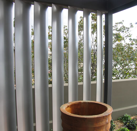 Aerofoil Aluminium Louvers