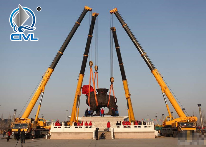 Hydraulic Crawler 73m Truck Mounted Crane