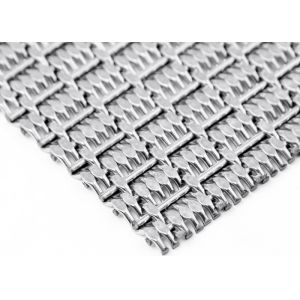 Durable PVDF Woven Wire Mesh Panels Cladding Enclosures Weather Resisitant