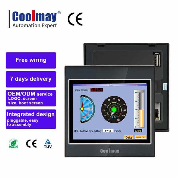 Quality Coolmay 4.3 inch TK8037H HMI touch screen RS485 RS232 320*240 supports Modbus TCP for automation control system for sale