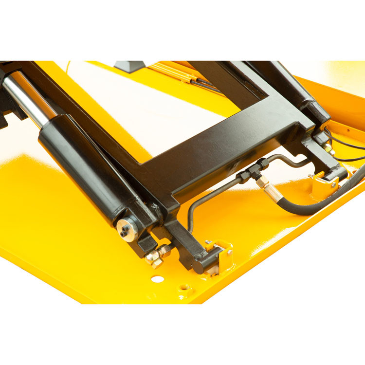 Hydraulic Low Profile Lift Table Cart Platform Min Height 85mm 1000kg
