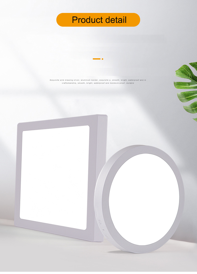 85-265V Ceiling Recessed Round Ultra Silm 18w 24w Led Panel Light