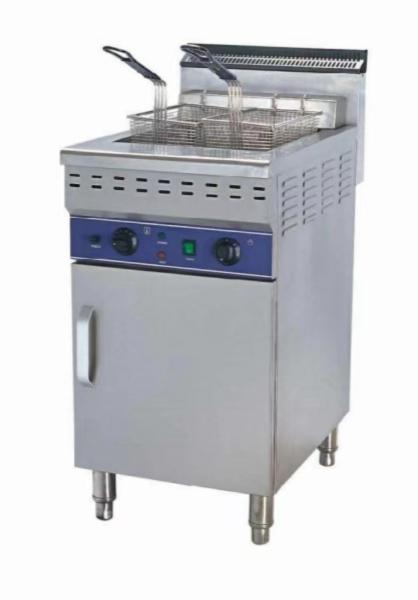 Electric Stainless Steel Commercial Fryer with Temperature Control 0℃～300℃ for